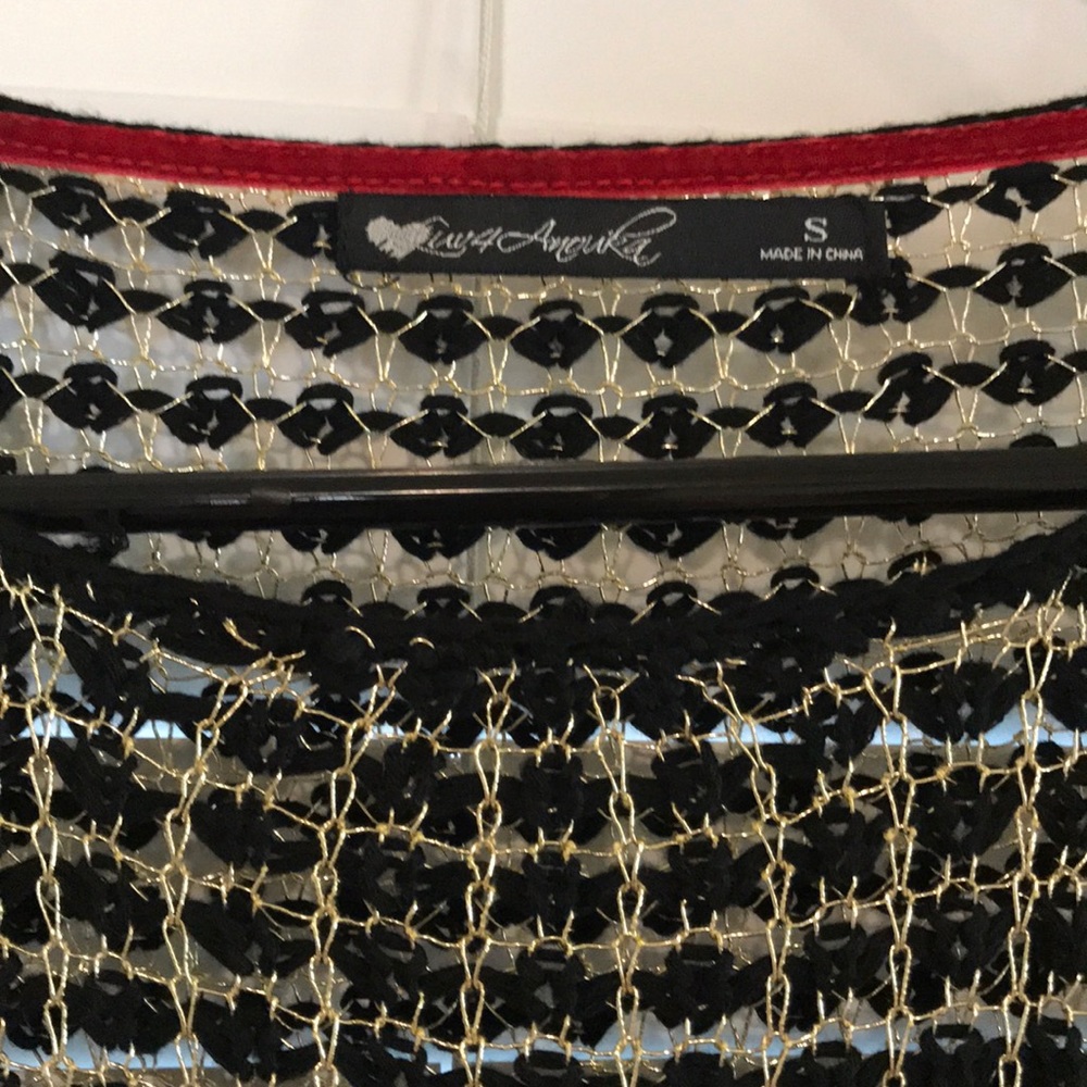 Open-Knit Metallic Sweater🌙 - Picture 2 of 4